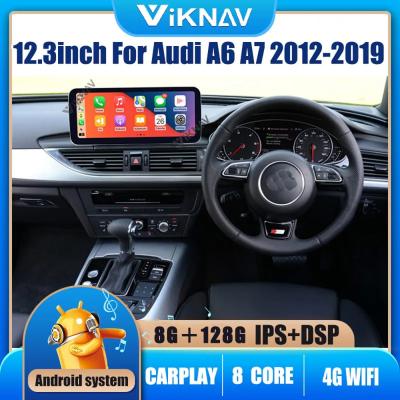 China 1920x720 Car Autoradio For Audi A6 A6L A7 2012-2019 GPS Multimedia DVD Player for sale