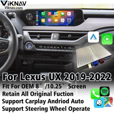 China Linux Car Interface Box For Lexus UX 2019-2022 Wireless Apple CarPlay Android Auto for sale