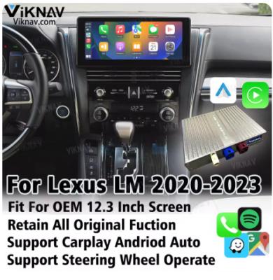 China Lexus LM 2020-2023 Linux Steering Wheel Control Interface For Original Car Screen for sale