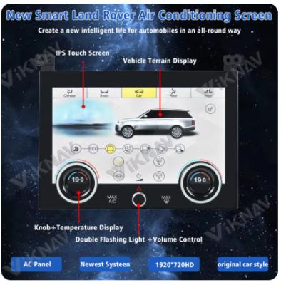 China Car air Conditioning Panel For Land Range Rover Vogue L405 2013-2017 10.4 inch Climate Board AC Panel Touch Screen Car R for sale