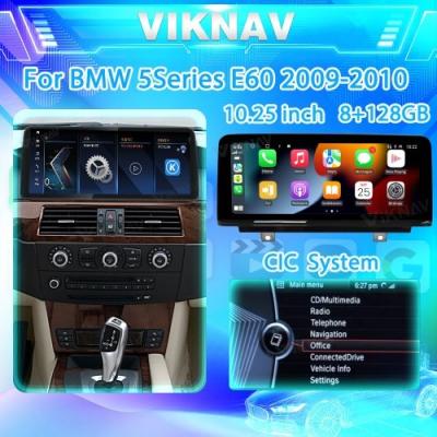 China BMW 5 Series E60 Bluetooth Car Stereo System android head unit 2009-2010 2Din 8 Core for sale