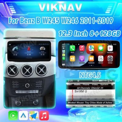 China Viknav Android Car Radio For Mercedes Benz B Class W245 W246 2011-2019 12.3 Inch Stereo Player GPS Navigation (NTG4.5) for sale