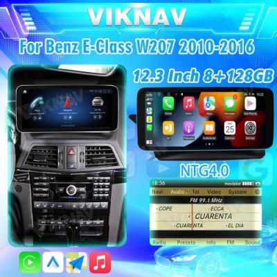 China Viknav 12.3 Inch Android Car Radio Voor Mercedes Benz E W207 2010-2016 GPS Navigation DVD Multimedia Player Te koop