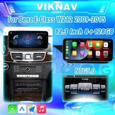 China Viknav 12.3 Inch Android Car radio With Screen For Mercedes Benz E Class W212 2009-2015 GPS 2Din Player(NTG5.0) for sale