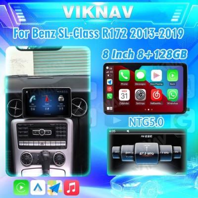 China Viknav 8Inch Android Car Radio Met Scherm Multimedia Speler Voor Mercedes Benz SL SLK SLC R172 2013-2019 GPS 2Din NTG5.0 Te koop