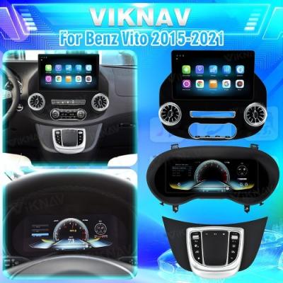 China Viknav 13 Inch Android Car Radio Voor Benz Vito 2015-2021 (128 GB Car Radio + Digitaal Instrument Cluster + Muis) Te koop