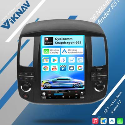 China Viknav For Nissan Pathfinder R51 2006-2011 Android Car Radio 12.1 inch GPS with screen Car Audio Stereo Head multimedia for sale