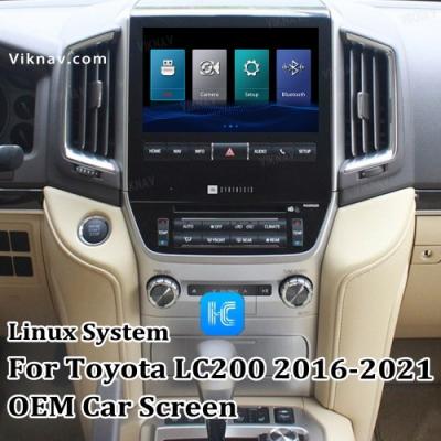 China Viknav Fit For Original Car Screen Linux System For Toyota LC200 2016-2021 Sem fio Apple CarPlay Android Auto à venda