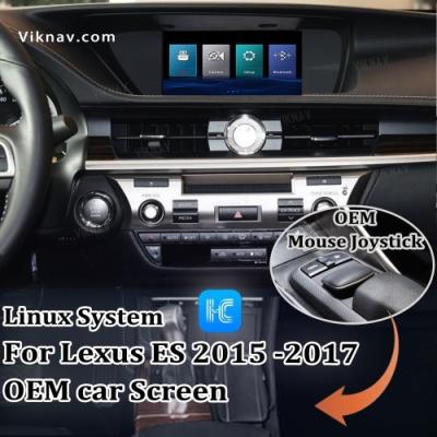 China Viknav Fit For Original Car Screen Sistema Linux Para Lexus ES 2015 2016 2017 Sem fio Apple CarPlay Android Auto à venda