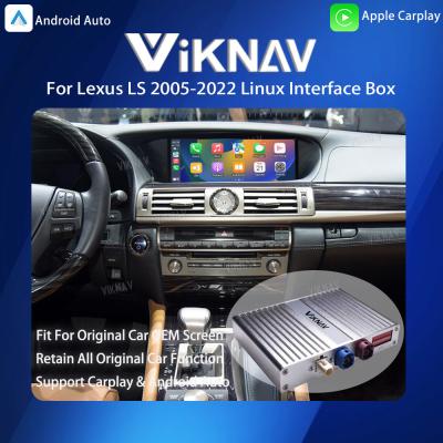 China Viknav Linux System For Lexus LS 2005-2022 Wireless Apple CarPlay Android Auto Only Support Original Car OEM Screen for sale