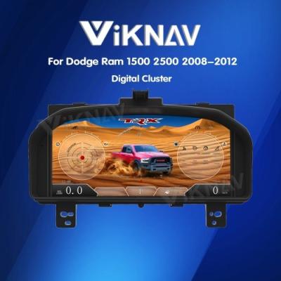 China Viknav Digital Cluster Car Speed Meter For Dodge Ram 1500 2500 3500 2008-2012 LCD Virtual Cockpit for sale