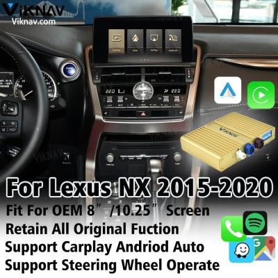 China Wireless Car Multimedia Linux Carplay Interface Box For Lexus NX 2015-2020 for sale