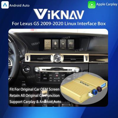 Κίνα Σύστημα Viknav Linux Για Lexus GS 2009-2020 Ασύρματο Apple CarPlay Android Auto Υποστήριξη μόνο Αρχική οθόνη αυτοκινήτου OEM προς πώληση