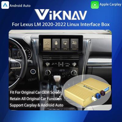 China Viknav Linux System For Lexus LM 2020-2022 Wireless Apple CarPlay Android Auto Apenas suporte a tela OEM original do carro à venda