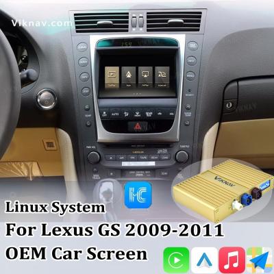 China Viknav Linux Interface Box For Lexus GS 2009 -2011 Wireless Apple CarPlay Android Auto Only Support Original Car Screen for sale