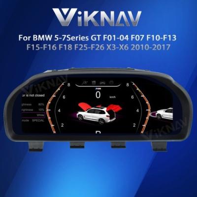 중국 VIKNAV 자동차 디지털 계기 클러스터 BMW 5-7시리즈 GT F01-F04F10-F13 X3-X6 2010-2017 판매용