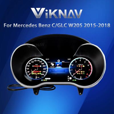 Cina VIKNAV Digital Cluster Car SpeedoMeter per Mercedes Benz C/GLC W205 2015-2018 in vendita