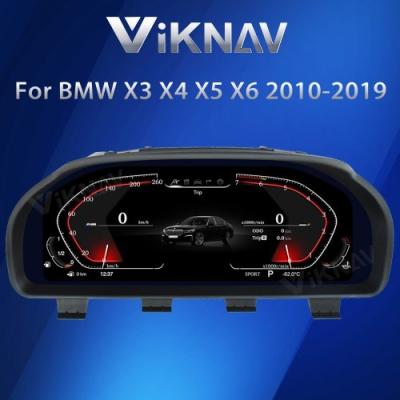 中国 VIKNAV 12.3 デジタルインストラムクラスター BMW X3/X4/X5/X6 2010-2019 販売のため