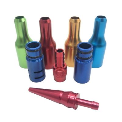 China Industry Machining Custom Color Anodized CNC Machining CNC Services CNC Lathe Aluminum Turning Parts for sale