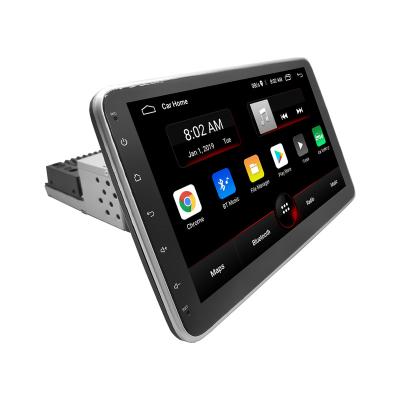 China Universal Android 10.1 Inch 1din Car Radio Audio Player Touch Screen Multimedia Gps Rotatable Android Visual Stereo Navigation CAR WeBetter for sale