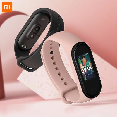 China Touch Screen Xiaomi Wrist Watch Music AI Heart Rate  M4 AMOLED Color for sale