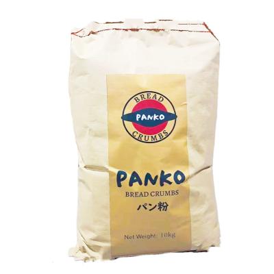 China Cheap Price 1Kg 10kg HOT Wholesales Low Fat Dried Panko Breadcrumbs for sale