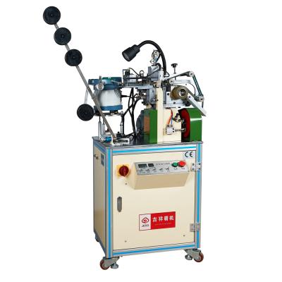 China Automatic Metal Zipper H Type Bottom Termination Machine For Metal Zipper for sale