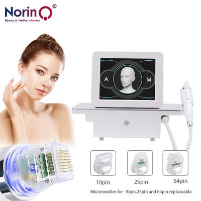 China High Quality Wrinkle Remover ABS Skin Tightening and Wrinkle Removal Stretch Marks Microneedle Radio Frequency Machine for sale