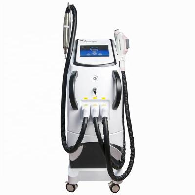 China Pigment removal 3 in 1 ND yag laser hair removal multifunction 1064 Q-switched ND yag laser tattoo removal for sale