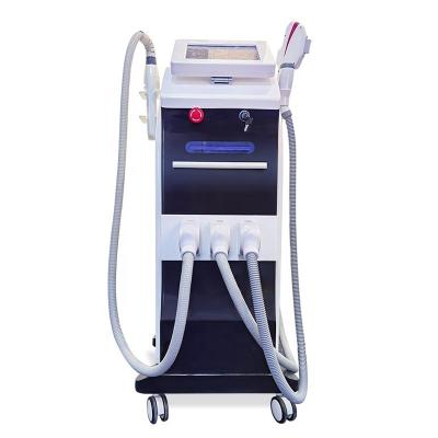 China Dye removal multifunctional 3 in 1 dpl hair removal machine ND yag laser tattoo removal DPL hair removal for sale