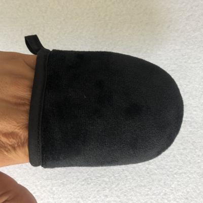 China All application face natural black selfTan glove for sale