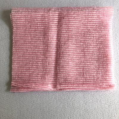 China Viable Soft Stripe Exfoliating Wash Cloth Nylon Bath Towel Body Scrub Cloth Bubble Face Cloth Massage Spa Towel Magic Scrub Towel for sale