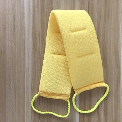 China EXFOLIATING long back scrub strip scrub cloth exfoliating coarser massage towel scrub belt massage towel for sale