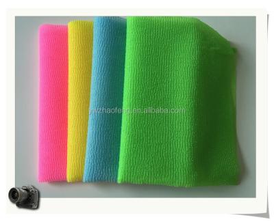 China 2021 Compressed Nylon Bath Towel Exfoliating Wash Cloth for sale