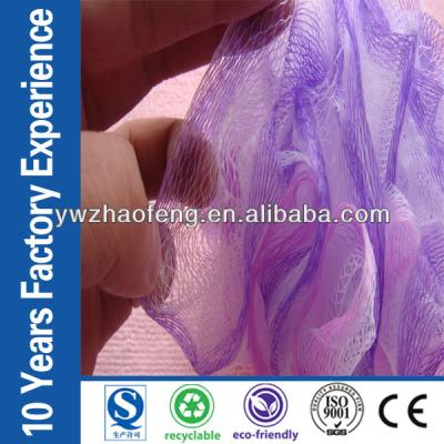 China Colorful Pe Gift Shower Sponge Bath Mesh Sponge for sale