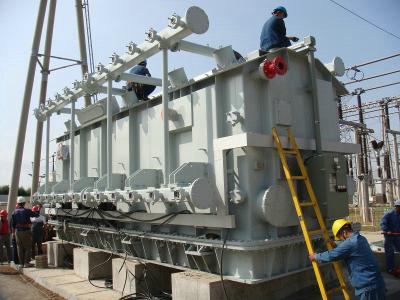 Chine transformateurs de puissance à haute tension de 330kV 720MVA immergés dans l'huile pour la centrale à vendre