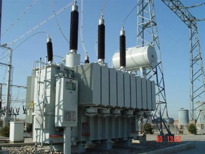 China Three Winding High Voltage Power Transformers 330kV 180MVA , Single Phase for sale