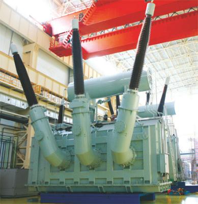 China Large Shell Type High Voltage Power Transformers Oil Immersed 330kV 150MVA for sale