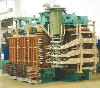 China Core Type 3 Phase Ladle Furnace Transformer For Factory , 35kV AC DC 6300kVA for sale