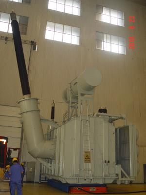 China Large Oil Immersed High Voltage Power Transformers 3 Phase , 500kV 400MVA for sale