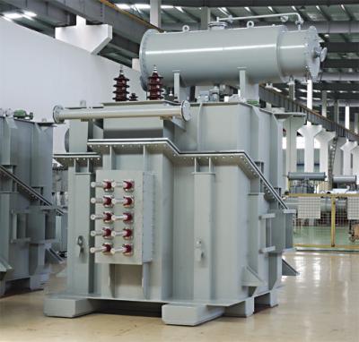 China 10kV Single-phase Shell Type Transformer 60Hz , OFAF Three Winding Transformer for sale