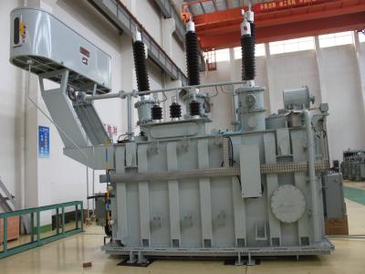 China Transformador de poder inmerso en aceite de pequeñas pérdidas 110kv para construir con la Dos-Bobina en venta