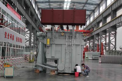 Cina monofase 60MVA riempito petrolio- del trasformatore del forno elettrico 33kv/35kv per raffinare in vendita