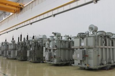 China transformador de poder inmerso en aceite de 35kV ONAN, transformador de enrrollamiento 6300kva tres en venta