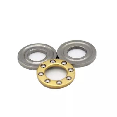 China Long life imports high precision cheap miniature thrust ball bearing F4-10m 4x10x4mm brass cage accept custom made the high quality for sale