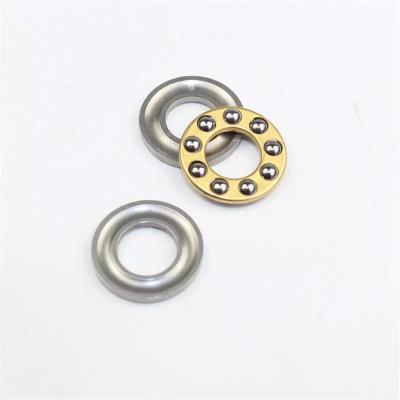 China Long Life Imports High Precision Cheap Miniature Thrust Ball Bearing F10-20m 10x20x7mm Brass Cage Accept Custom Made The High Quality for sale