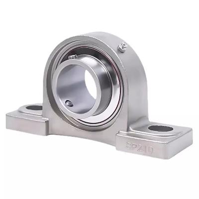 China Long Life Stainless Steel Pillow Block Bearing Mounted Pillow Blocks and Outer Spherical Ball Bearing SUCP205 SUCP206 for sale