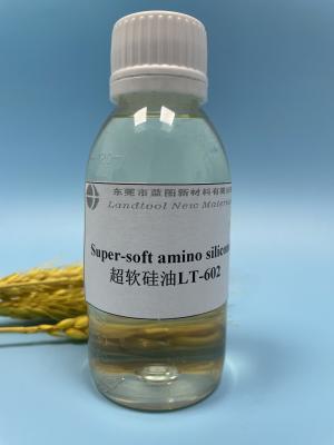 China Amino Silicone Oil Fluid , Amino Functional Silicone Smooth And Thick Handfeel For Fabrics for sale