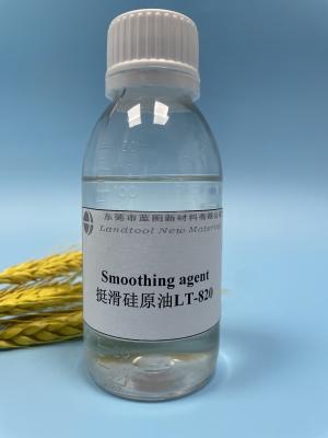 China Crisp Handfeel Silicone Smoothing Agent For Fabric 40000cst Viscosity for sale