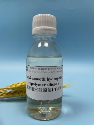 China 80% Active Content Hydrophilic Silicone Softener Low Yellowing For Light Colors for sale